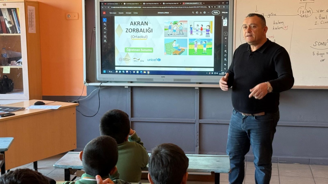 18 Aralık 2024 tarihinde okulumuzda Akran Zorbalığı Semineri Verildi